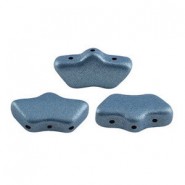 Les perles par Puca® Delos Perlen Metallic mat blue 03000/14457